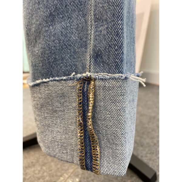 Quần nữ MARC FASHION denim ống rộng FAQJ0486 - Ảnh 5