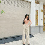 Quần ống rộng Basic Pants LUCETFASHION, quần tây nữ