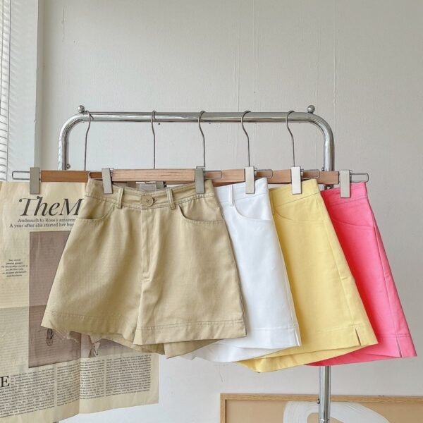 Quần short kaki lưng cao MIEU - HA01 - Hình ảnh 3