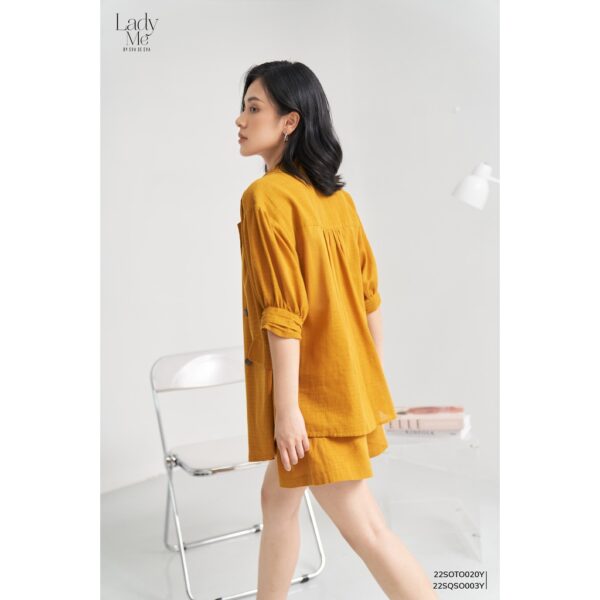 Quần short nữ ống rộng lưng cao LADY ME by Eva de Eva 22SQSO003Y - Hình ảnh 4