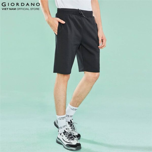 Quần Short Thun Nam Giordano Terry Short 01109805