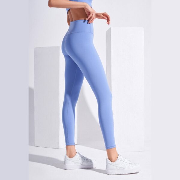 Quần tập gym yoga nữ cạp cao Runnavy by Carasix WLF181, quần legging nữ nâng mông tôn dáng, thấm hút khô thoáng - Hình ảnh 3