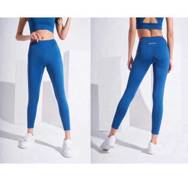 Quần tập gym yoga nữ cạp cao Runnavy by Carasix WLF181, quần legging nữ nâng mông tôn dáng, thấm hút khô thoáng - Hình ảnh 6