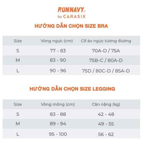 Quần tập gym yoga nữ cạp cao Runnavy by Carasix WLF65, quần legging nữ nâng mông tôn dáng - Hình ảnh 9