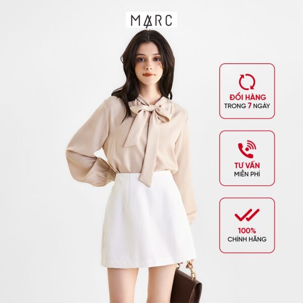 Quần váy skort nữ MARC FASHION dáng chữ A đơn giản CBHH0432