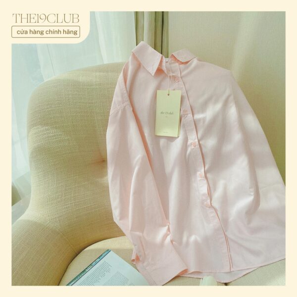 THE19CLUB - Áo sơ mi cotton dài tay cơ bản 13 màu sắc - Oxford Shirt - Ảnh 7