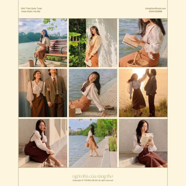 THE19CLUB - Chân váy yếm linen 4 màu sắc có dây điều chỉnh - Zoe Skirt - Hình ảnh 4
