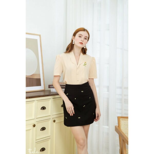 TIELA Chân váy hoa rơi - FleurFall Skirt - Hình ảnh 4