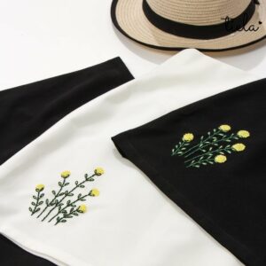 TIELA Chân váy thêu hoa cẩm tú cầu - Cẩm tú cầu skirt