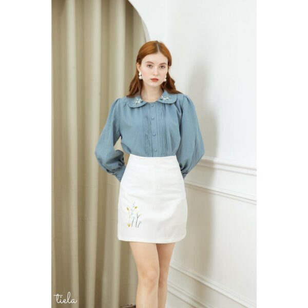 TIELA Chân váy thêu hoa cỏ - Wendy Skirt - Hình ảnh 3