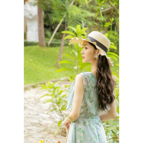 TIELA Đầm váy dài xếp nơ ở ngực-Sophie Dress - Hình ảnh 6