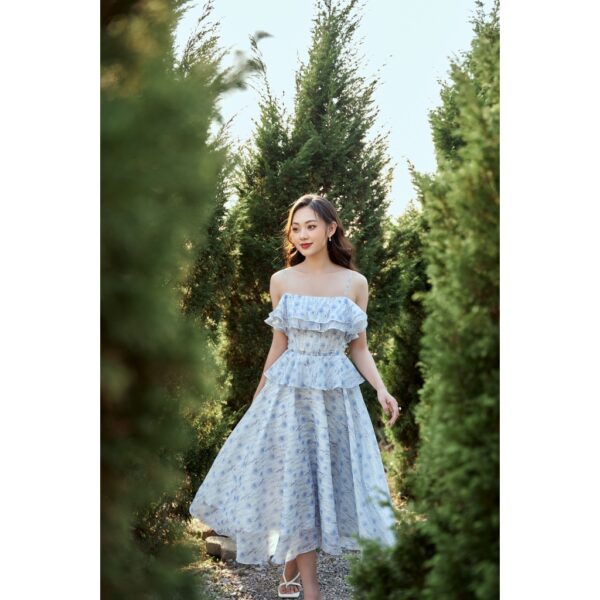 TIELA Đầm váy hoa bèo ngực - Elly Dress - Hình ảnh 2