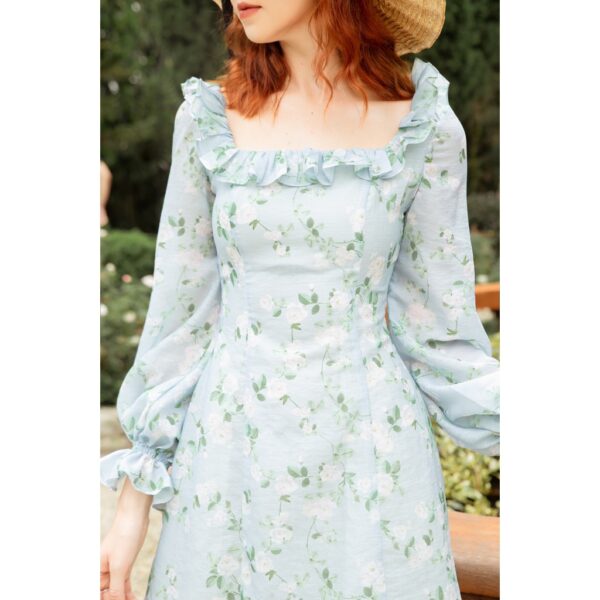 TIELA Đầm váy hoa bèo vai-Bella Dress - Ảnh 4