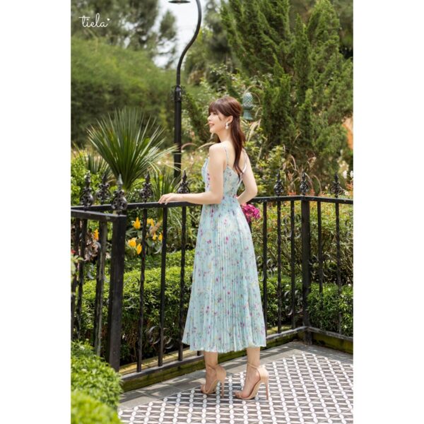 TIELA Đầm váy hoa dập ly bèo ngực - Fae Dress - Hình ảnh 4