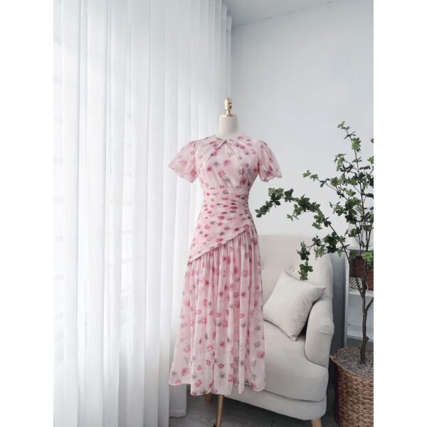 TIELA Đầm váy hoa hồng xếp nhún - Helen Dress - Hình ảnh 5