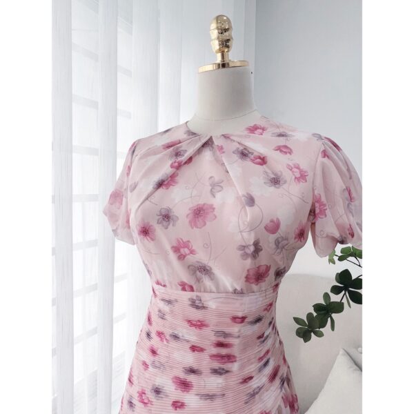 TIELA Đầm váy hoa hồng xếp nhún - Helen Dress - Hình ảnh 8