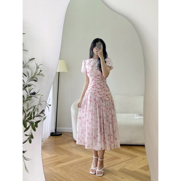 TIELA Đầm váy hoa hồng xếp nhún - Helen Dress - Hình ảnh 9