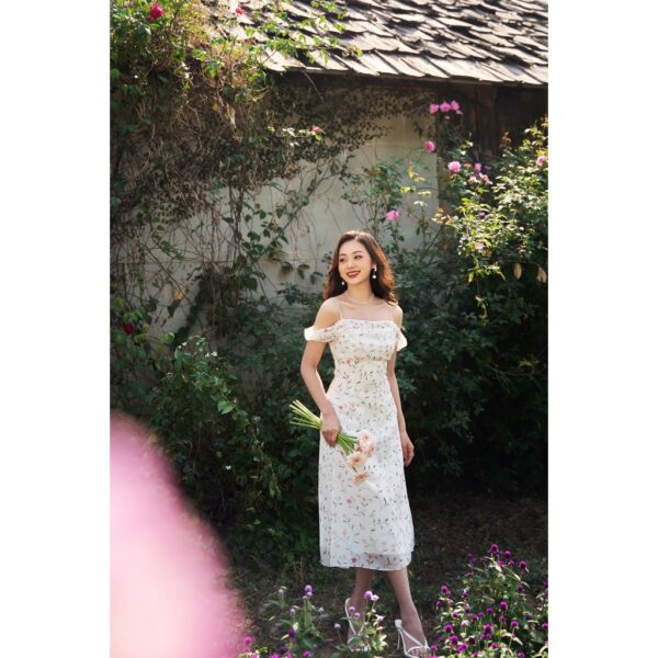 TIELA Đầm váy hoa hay dây trễ vai - Lea Dress - Hình ảnh 4