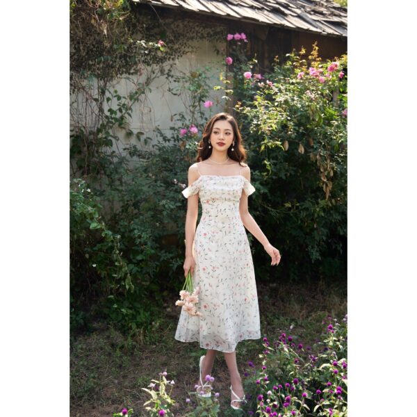 TIELA Đầm váy hoa hay dây trễ vai - Lea Dress - Hình ảnh 5