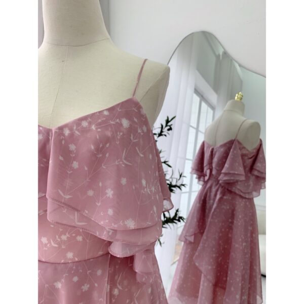 TIELA Đầm váy hoa nhí xoè chất tơ ánh - Lucia Dress - Ảnh 8