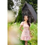 TIELA Đầm váy hoa nhún – Mabel Dress