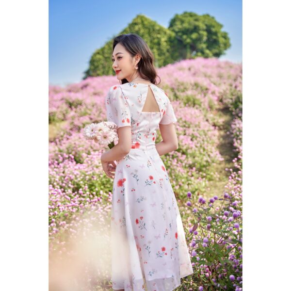 TIELA Đầm váy hoa nhún ngực - Clara Dress - Ảnh 3