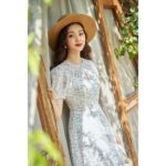 TIELA Đầm váy hoa nhún tầng – Pansy Dress