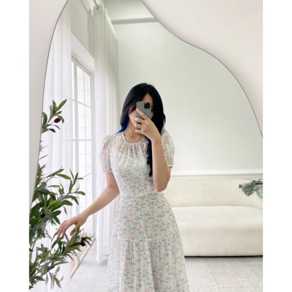 TIELA Đầm váy hoa nhún tầng - Pansy Dress - Hình ảnh 9