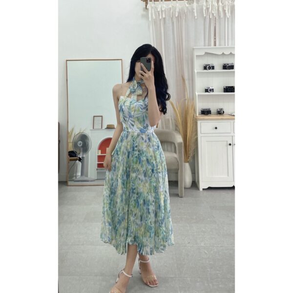 TIELA Đầm váy hoa tùng xoè dập ly - Cindy Dress - Hình ảnh 5