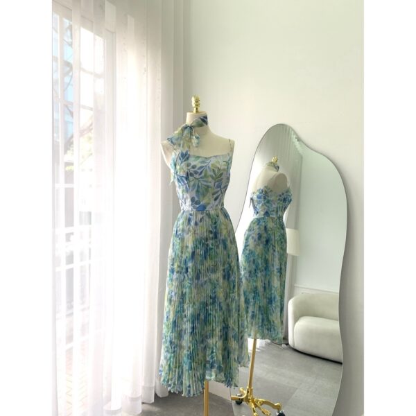TIELA Đầm váy hoa tùng xoè dập ly - Cindy Dress - Hình ảnh 9