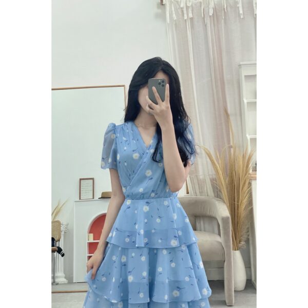 TIELA Đầm váy hoa vạt cheo ba tầng - Bluebell Dress - Hình ảnh 7