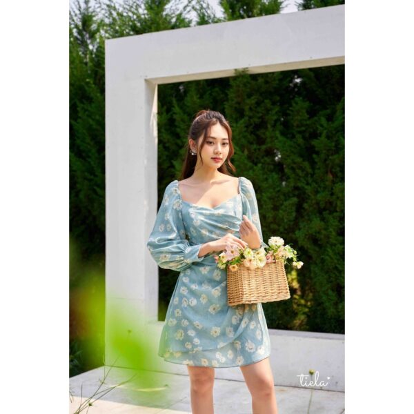 TIELA Đầm váy hoa xếp eo - Diva Dress - Hình ảnh 2