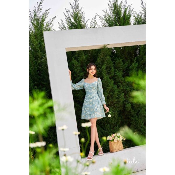 TIELA Đầm váy hoa xếp eo - Diva Dress - Hình ảnh 3