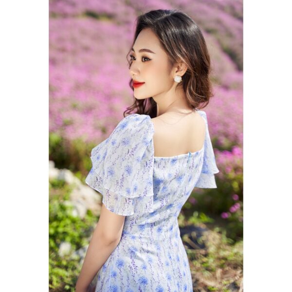 TIELA Đầm váy hoa xếp ngực ba tầng - Nomi Dress - Hình ảnh 4