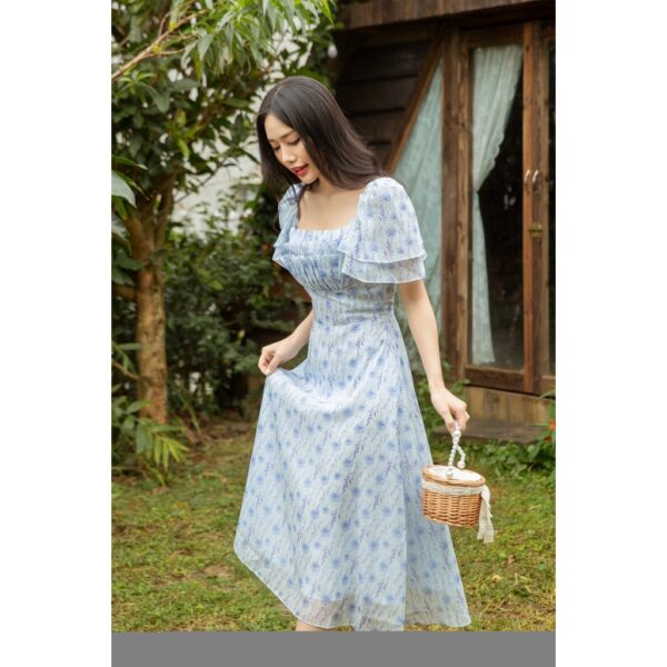 TIELA Đầm váy hoa xếp ngực ba tầng - Nomi Dress - Hình ảnh 6