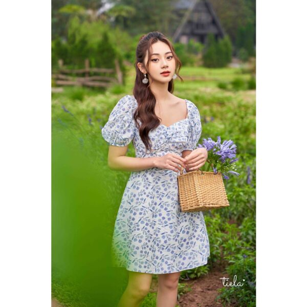 TIELA Đầm váy hoa xoắn ngực - Dana Dress - Hình ảnh 4