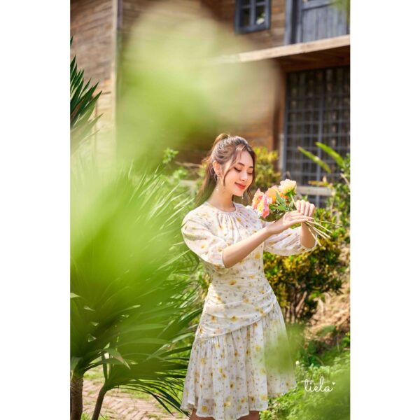 TIELA Đầm váy nhún eo tay lỡ-Ruby Dress - Hình ảnh 2