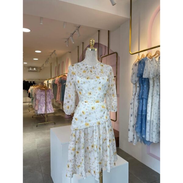 TIELA Đầm váy nhún eo tay lỡ-Ruby Dress - Hình ảnh 5