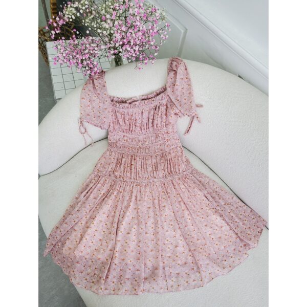 TIELA Đầm váy tay phồng nơ cột - Maya Dress - Hình ảnh 9