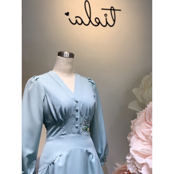 TIELA Đầm váy thêu hoa cổ chữ V - Vera Dress - Hình ảnh 5