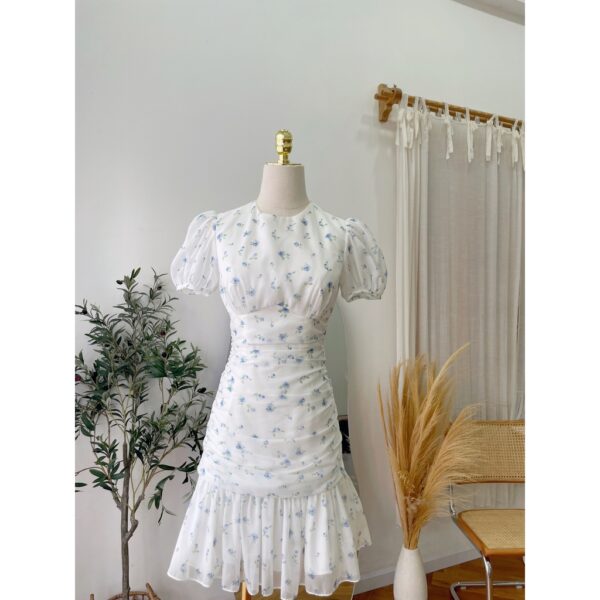 TIELA Váy Đầm tay phồng xếp nhún -Paris Dress - Hình ảnh 4