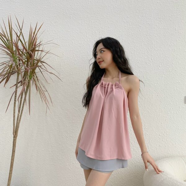 YU CHERRY | Áo nữ Halterneck Yem Top YA393 - Hình ảnh 8