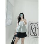 YU CHERRY | Áo nữ Laura Pattern Cami Top YA348
