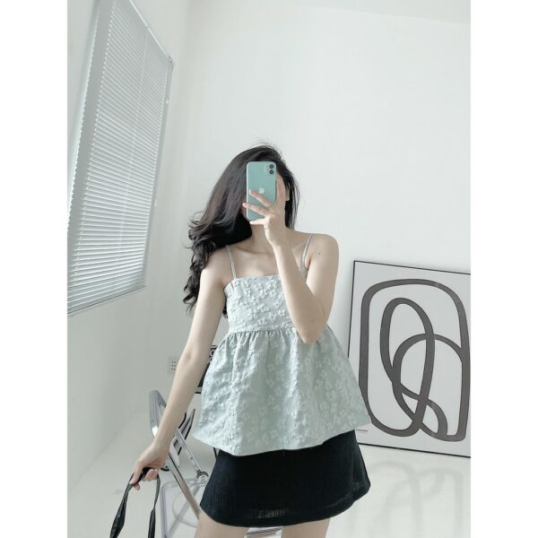 YU CHERRY | Áo nữ Laura Pattern Cami Top YA348 - Hình ảnh 3