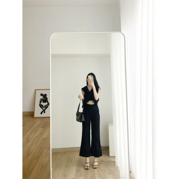 YU CHERRY | Áo nữ Swan Halter Top YA374 - Hình ảnh 9