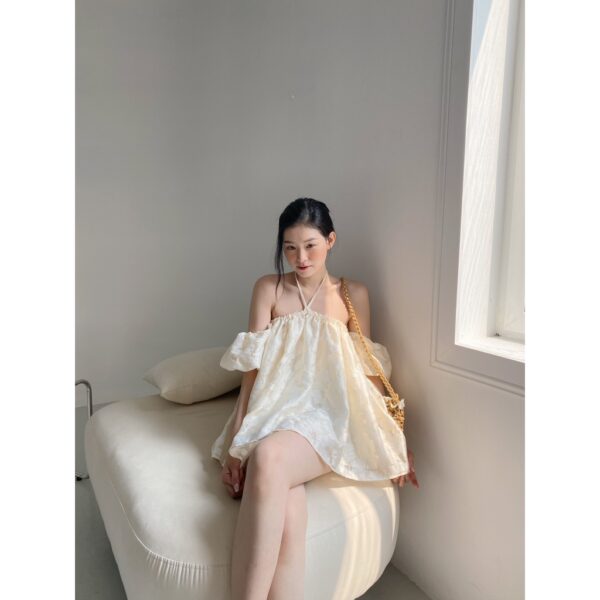 YU CHERRY | Áo Pattern Flying Off Top YA416 - Hình ảnh 3