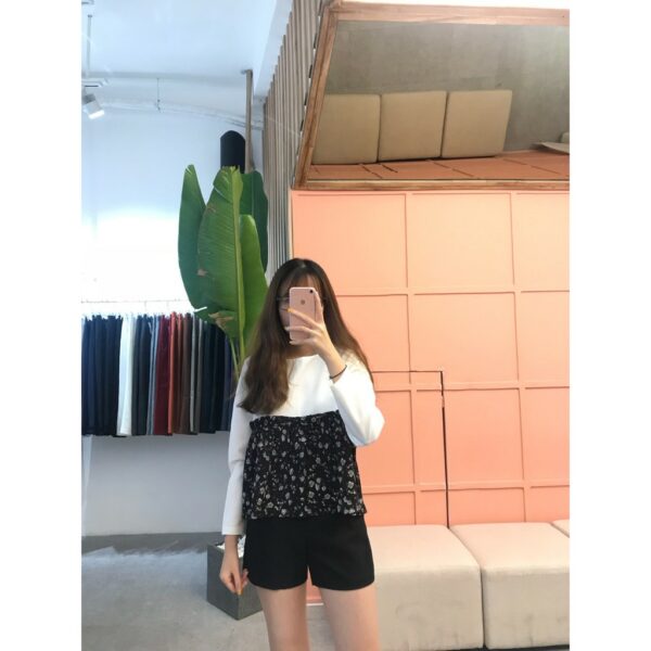 YU CHERRY | Quần nữ Basic Short YQ001 - Hình ảnh 4