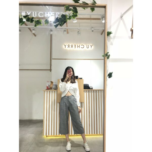 YU CHERRY | Quần nữ Cullotes YQ002 - Hình ảnh 5