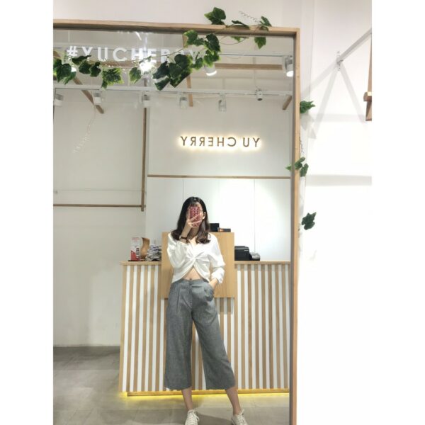 YU CHERRY | Quần nữ Cullotes YQ002 - Hình ảnh 7