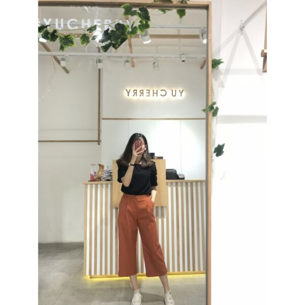 YU CHERRY | Quần nữ Cullotes YQ002 - Hình ảnh 8